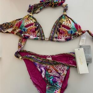 Vibrant Multicolor Bikini Set